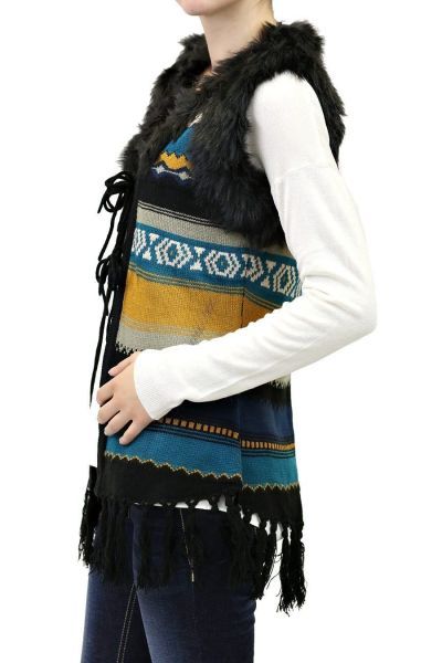 Powder River 58-9643 Beracco Knit Aztec Vest