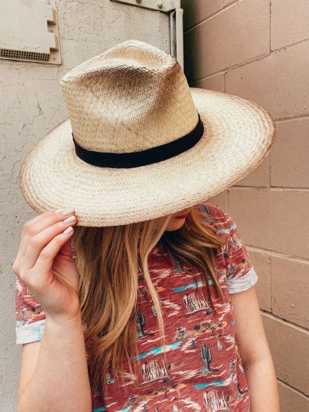 Genesis in Natural Straw Hat by Austin Traders
