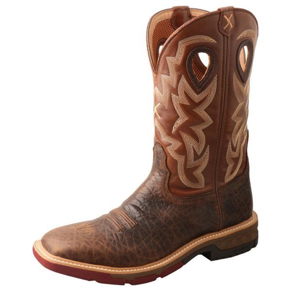 Men's 12" Western Work Boot By Twisted X MXBW002