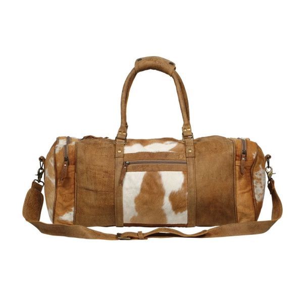 Myra Cinnamon Hair On Traveller Bag