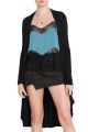 Libby Story Serena Duster Cardigan in Black