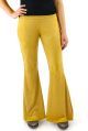 Turquoise Haven Suede Bell Bottoms in Mustard