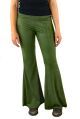 Turquoise Haven Suede Bell Bottoms in Olive