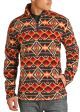 Men's Aztec Fleece Pullover 91-1037