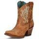 Ladies Golden Embroidery Ankle Boot By Corral A4218