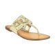 Not Rated NRW1850 Indian Summer Gold Beaded Flat Sandal