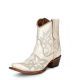 Circle G by Corral Vintage White Ankle Boot L5916