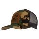 STS Ranchwear Logo Front Brown Patch Hat in Camo Brown Patch