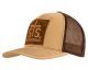 STS Ranchwear Logo Front Brown Patch Hat in Khaki Coffee