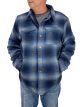  Men's Ludlow Long Sleeve Shirt Jacket  In Blue Plaid By STS Ranchwear Sts2176