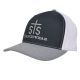STS Ranchwear STS Logo Puff Embroidered Cap in Navy White Heather Gray