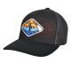 STS Ranchwear Cactus Patch Cap in Black Charcoal Orange Cut Out