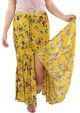 Band Of Gypsies Marseille Button Down Floral Maxi Skirt